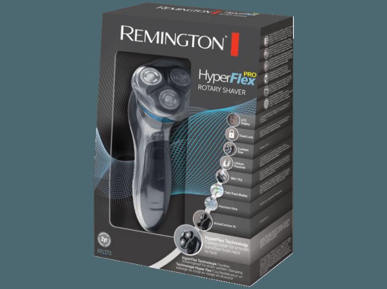 REMINGTON XR 1370 Herrenrasierer Schwarz/Silber (Scherschwinkopf), REMINGTON, XR, 1370, Herrenrasierer, Schwarz/Silber, Scherschwinkopf,