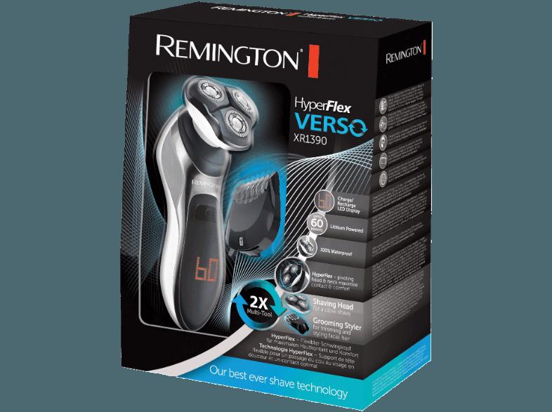 REMINGTON XR 1390 Rotationsrasierer Schwarz/Weiß (Rotierende Scherköpfe), REMINGTON, XR, 1390, Rotationsrasierer, Schwarz/Weiß, Rotierende, Scherköpfe,