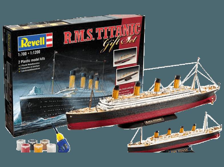 REVELL 05727 Geschenkset R.M.S. Titanic Mehrfarbig, REVELL, 05727, Geschenkset, R.M.S., Titanic, Mehrfarbig