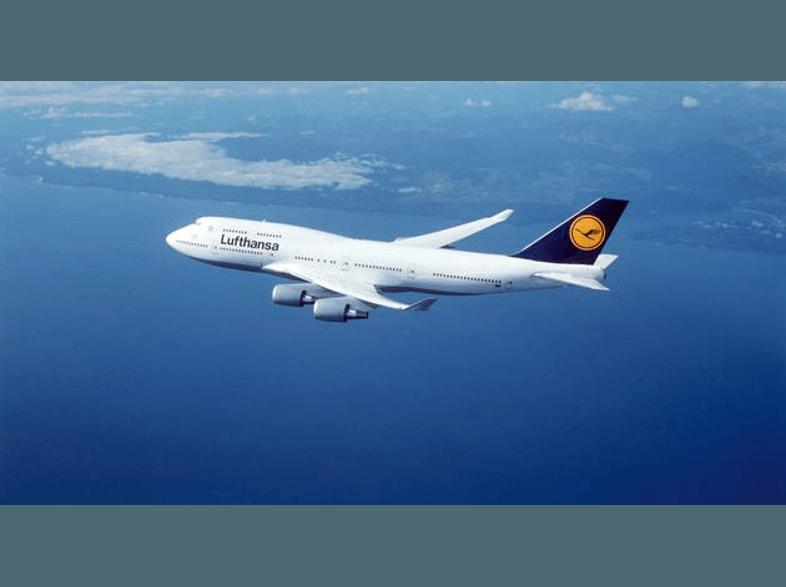 REVELL 06641 Boeing 747-400 Lufthansa Easykit Weiß, Blau