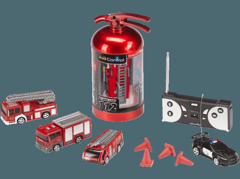 REVELL 23526 Mini Feuerwehr Leiterwagen Rot