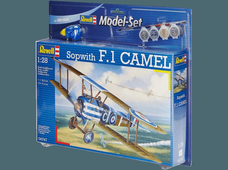 REVELL 64747 Sopwith F.1 Camel Blau, REVELL, 64747, Sopwith, F.1, Camel, Blau