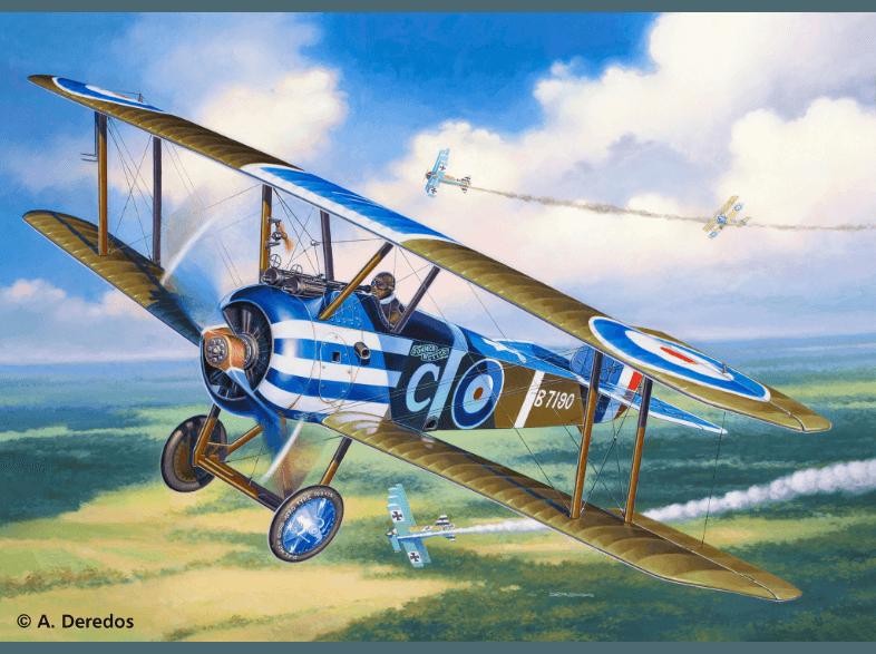 REVELL 64747 Sopwith F.1 Camel Blau