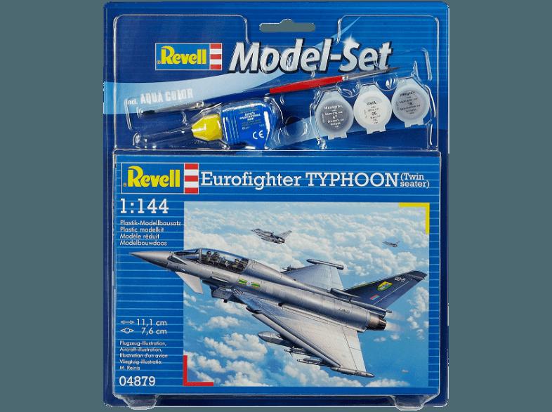 REVELL 64879 Eurofighter Typhoon Silber