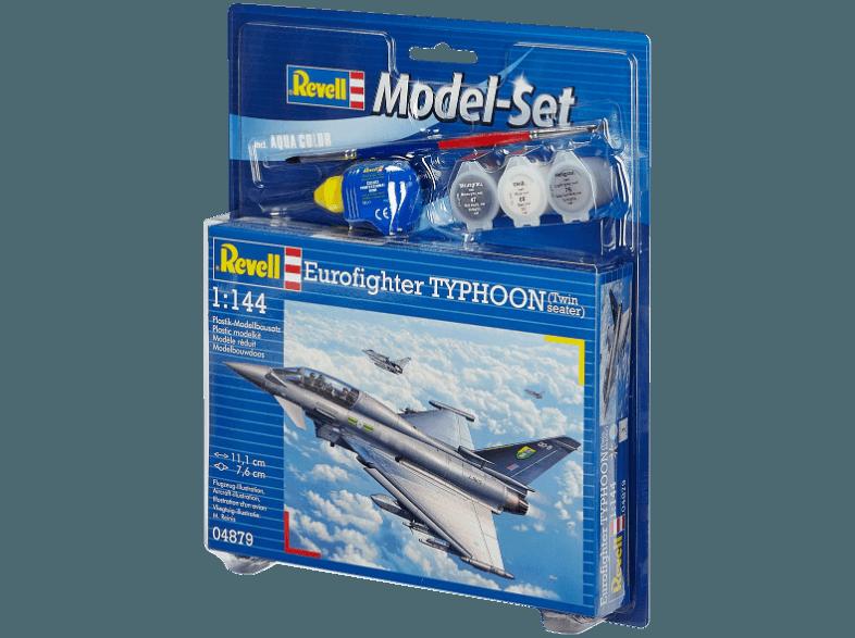 REVELL 64879 Eurofighter Typhoon Silber