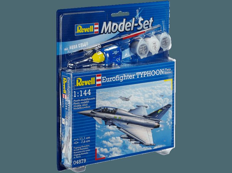 REVELL 64879 Eurofighter Typhoon Silber