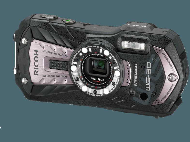 RICOH WG 30  Grau (16 Megapixel, 5x opt. Zoom, 6.86 cm LCD, WLAN)