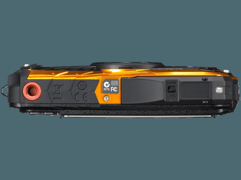 RICOH WG 30  Orange (16 Megapixel, 5x opt. Zoom, 6.86 cm LCD, WLAN), RICOH, WG, 30, Orange, 16, Megapixel, 5x, opt., Zoom, 6.86, cm, LCD, WLAN,