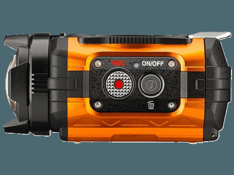 RICOH WG-M1 Life Blogging Cam Orange (Wasserdicht bis: bis zu 10 m, CMOS, WLAN), RICOH, WG-M1, Life, Blogging, Cam, Orange, Wasserdicht, bis:, bis, 10, m, CMOS, WLAN,