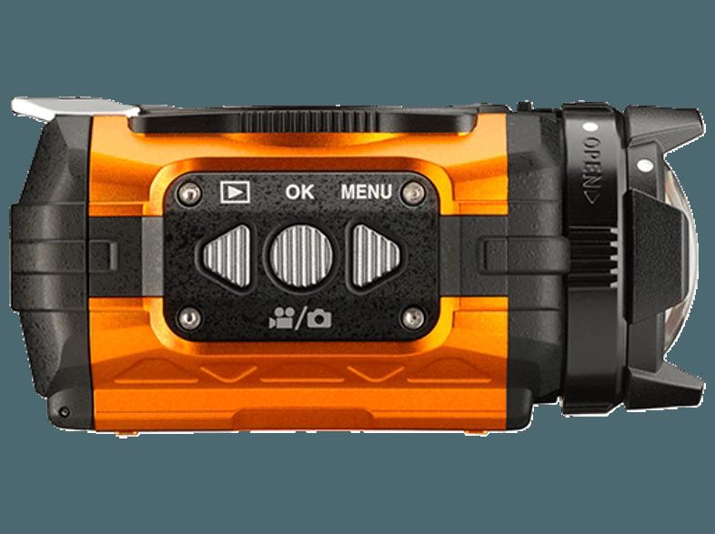 RICOH WG-M1 Life Blogging Cam Orange (Wasserdicht bis: bis zu 10 m, CMOS, WLAN), RICOH, WG-M1, Life, Blogging, Cam, Orange, Wasserdicht, bis:, bis, 10, m, CMOS, WLAN,