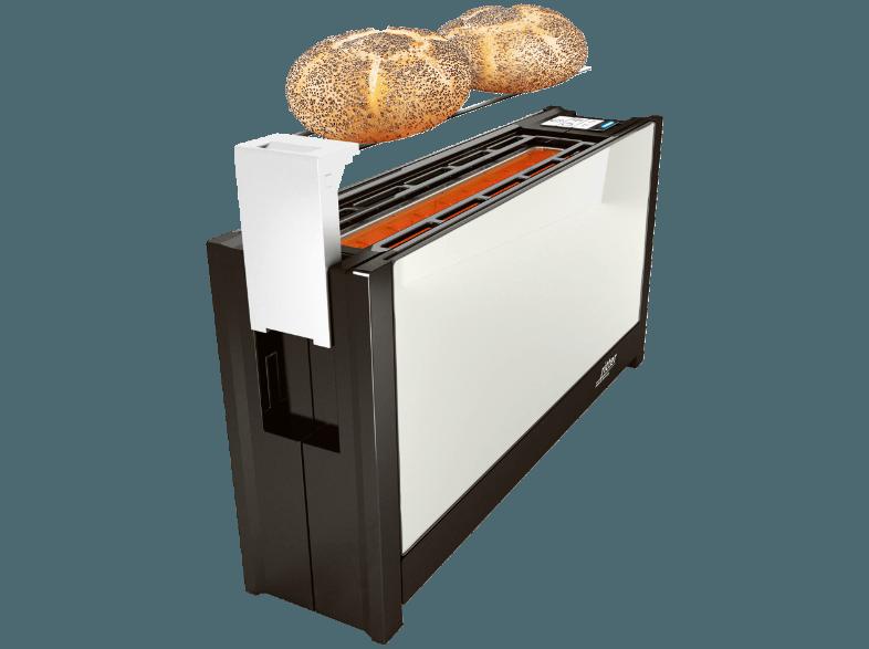 RITTER 630.001 VOLCANO 5 Toaster Weiß (950 Watt, Schlitze: 1)