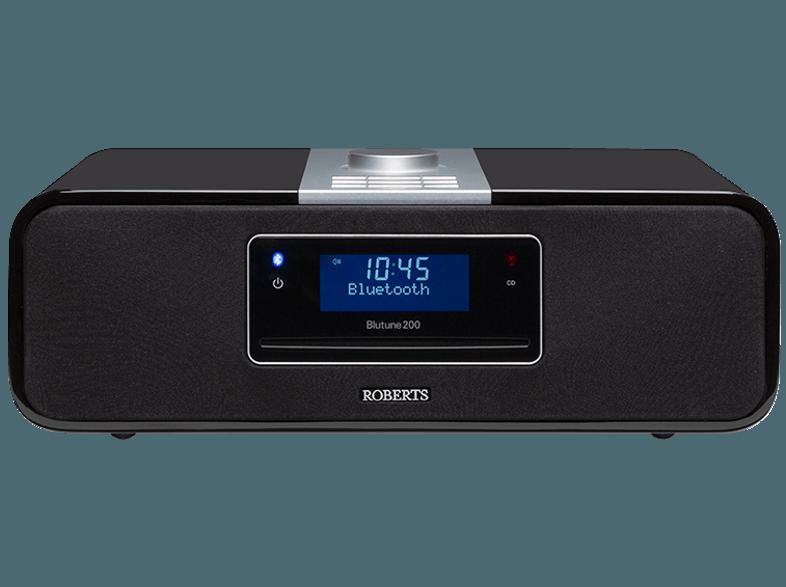 ROBERTS BluTune200  (Digital, DAB , FM, UKW, Schwarz)