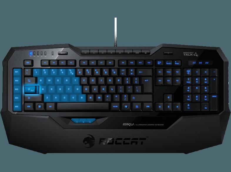 ROCCAT Isku Illuminated Gaming-Tastatur, ROCCAT, Isku, Illuminated, Gaming-Tastatur