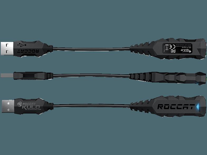 ROCCAT Kulo 7.1 USB Headset Schwarz, ROCCAT, Kulo, 7.1, USB, Headset, Schwarz