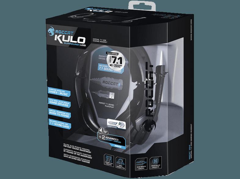 ROCCAT Kulo 7.1 USB Headset Schwarz