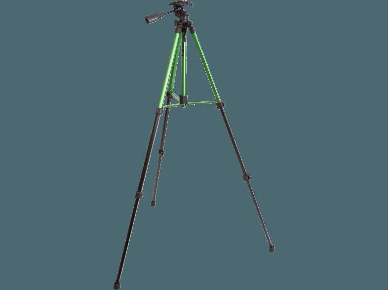 ROLLEI 20949 Fotopro Digi 9300 Dreibein Stativ, Grün, (Ausziehbar bis 1500 mm)