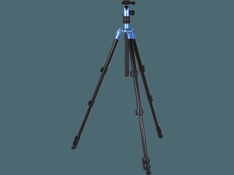 ROLLEI 22540 C50i Dreibein Stativ, Blau, (Ausziehbar bis 1550 mm)