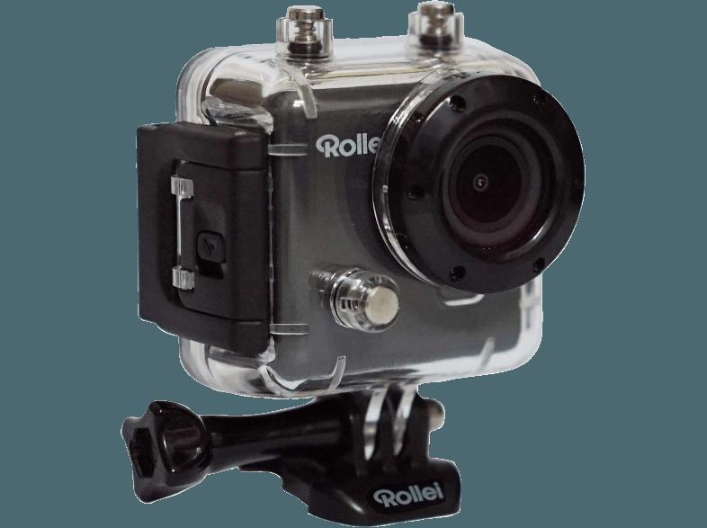 ROLLEI Actioncam 400 Actioncam Schwarz (Wasserdicht bis: bis zu 40 m, CMOS, WLAN)