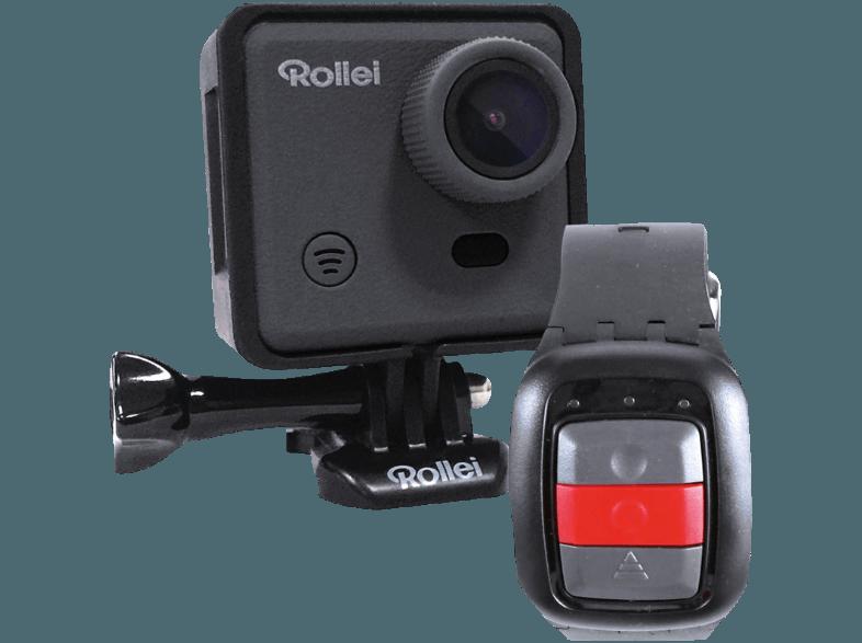 ROLLEI Actioncam 400 Actioncam Schwarz (Wasserdicht bis: bis zu 40 m, CMOS, WLAN)