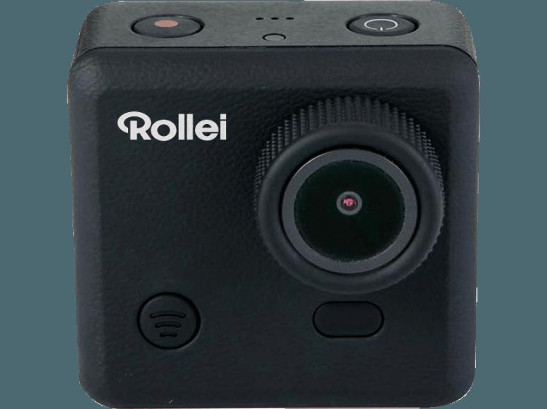 ROLLEI Actioncam 410 Actioncam Schwarz (Wasserdicht bis: bis zu 40 m, CMOS, WLAN)