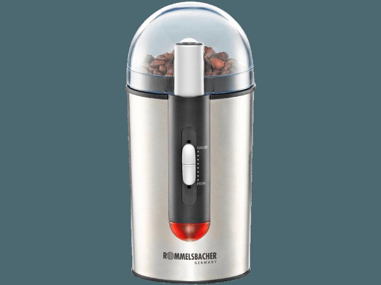 ROMMELSBACHER EKM 150 Kaffeemühle Edelstahl (150 Watt)