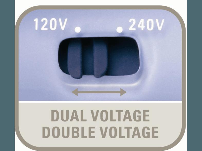 ROWENTA DA 1510 Focus Travel  (1000 Watt, Edelstahlsohle)