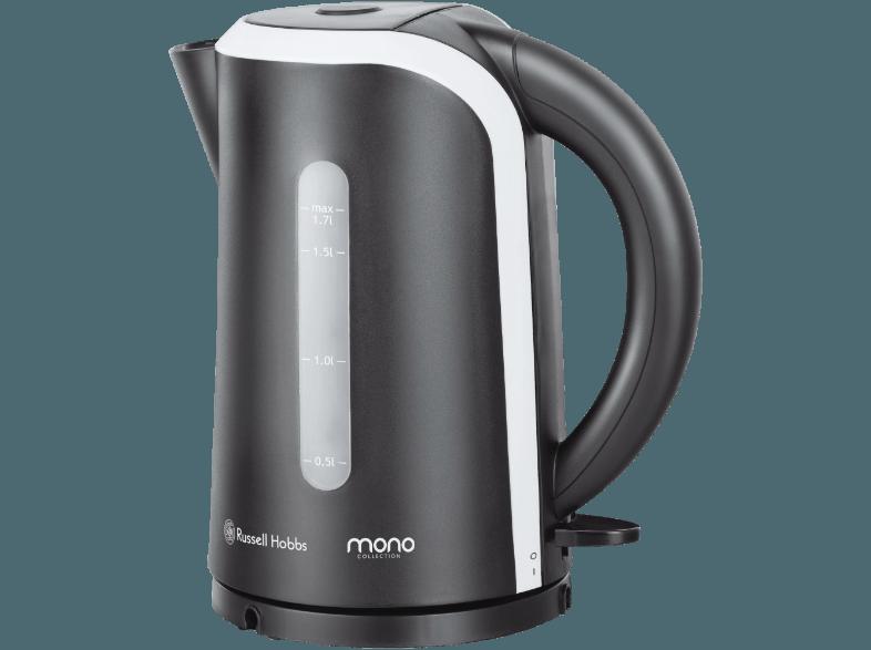 RUSSELL HOBBS 18534-70 Mono Wasserkocher Schwarz (2200 Watt, 1.7 Liter)