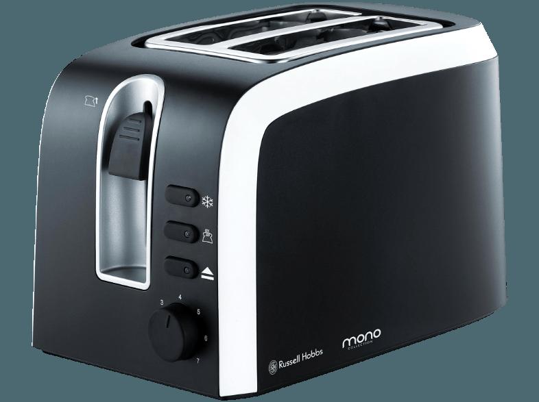 RUSSELL HOBBS 18535-56 MONO Toaster Schwarz (930 Watt, Schlitze: 2), RUSSELL, HOBBS, 18535-56, MONO, Toaster, Schwarz, 930, Watt, Schlitze:, 2,