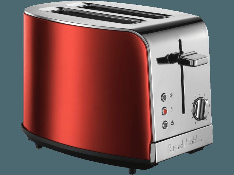 RUSSELL HOBBS 18625-56 JEWELS Toaster Rot (1.1 kW, Schlitze: 2), RUSSELL, HOBBS, 18625-56, JEWELS, Toaster, Rot, 1.1, kW, Schlitze:, 2,