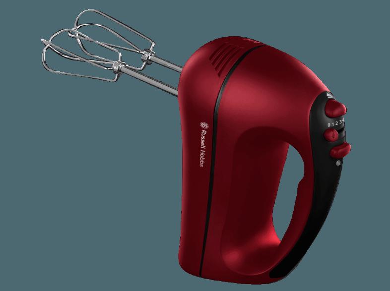 RUSSELL HOBBS 18966-56 DESIRE Handmixer 380 Watt Rot/Schwarz