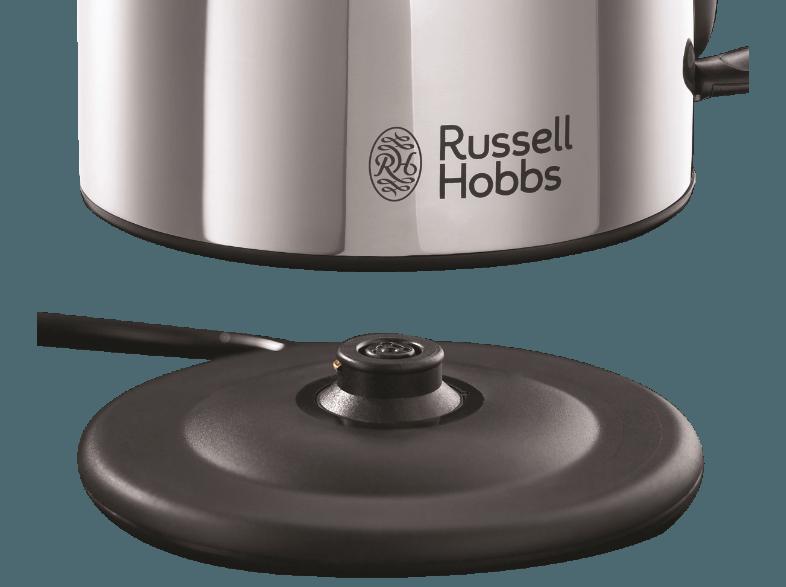 RUSSELL HOBBS 20190-56 Chester Wasserkocher Edelstahl/Schwarz (2200 Watt, 1.0 Liter), RUSSELL, HOBBS, 20190-56, Chester, Wasserkocher, Edelstahl/Schwarz, 2200, Watt, 1.0, Liter,