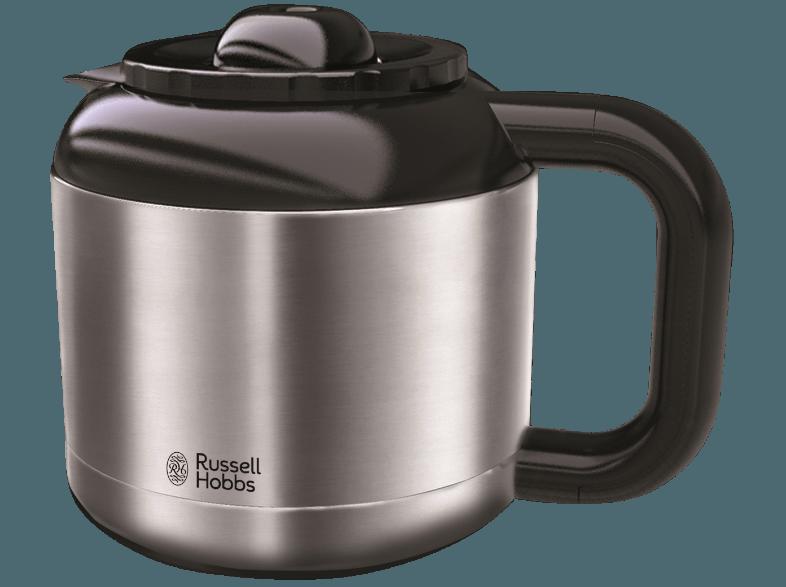 RUSSELL HOBBS 20670-56 CHESTER Filterkaffeemaschine Edelstahl/Schwarz (Isolierkanne, Brausekopf-Technologie - Bessere Kaffee-Extraktion für ein hervo