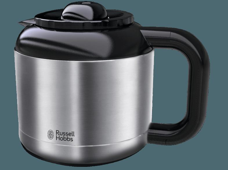 RUSSELL HOBBS 20690-56 BUCKINGHAM Kaffeemaschine Edelstahl/Schwarz (Hochwertige Thermokanne)