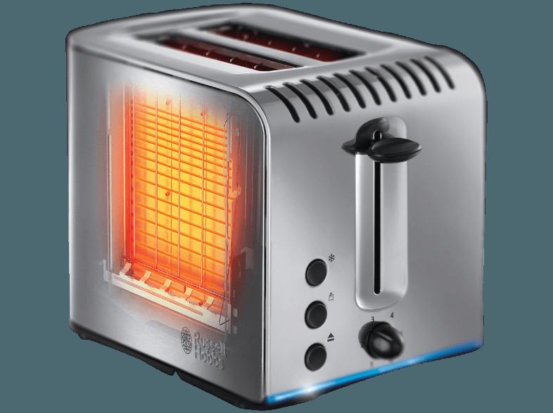 RUSSELL HOBBS 20740-56 BUCKINGHAM Toaster  (1200 Watt, Schlitze: 2 extra breite Toastschlitze)