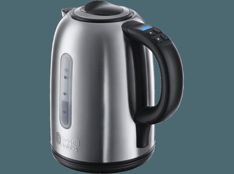 RUSSELL HOBBS 21040-56 Buckingham Wasserkocher Schwarz/Silber (3000 Watt, 1.7 Liter)