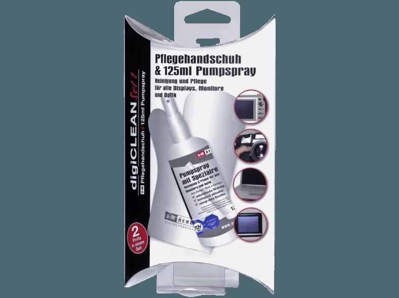 S M digiCLEAN Set zweiteilig Reinigungsset, S, M, digiCLEAN, Set, zweiteilig, Reinigungsset