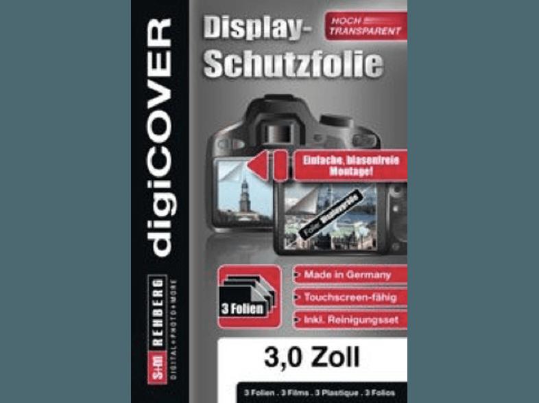 S M Digicover 3 Zoll Monitor Schutzfolie ,Schutzfolie