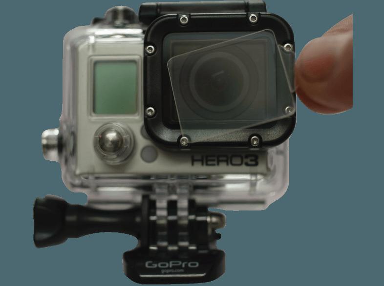 S M lensCOVER für GoPro Hero3 12er 12GO Optik Schutzfolie Optik Schutzfolie,