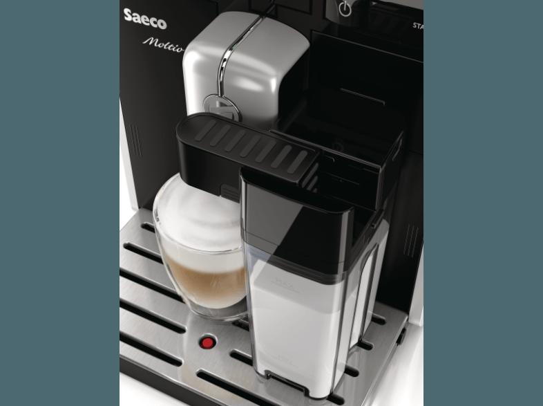 SAECO HD8769/01 Moltio Kaffeevollautomat (Keramikmahlwerk, 1.9 Liter/Jahr, Schwarz matt)