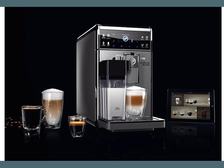 SAECO HD8968/01 GranBaristo Avanti Kaffeevollautomat (Keramikmahlwerk, 1.7 Liter, StahlGrau)