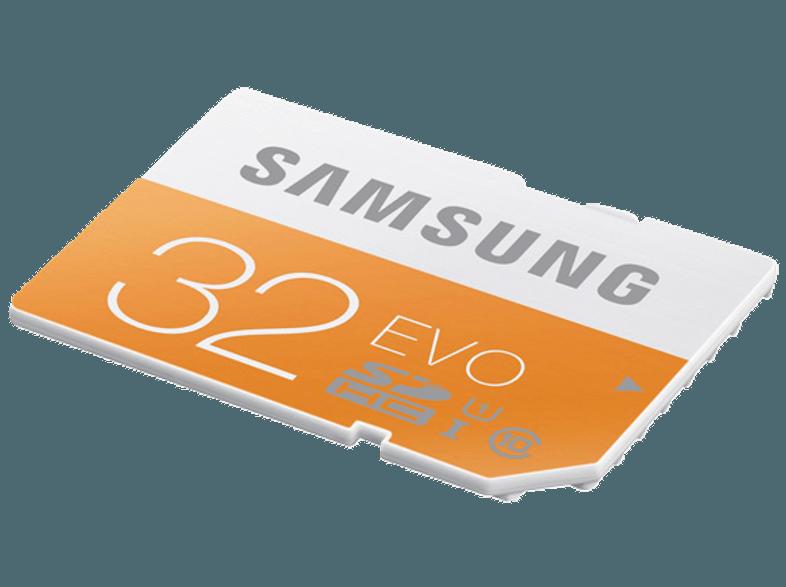 SAMSUNG 32 GB SDHC Speicherkarte Class 10 EVO MB-SP32D , Class 10, 32 GB