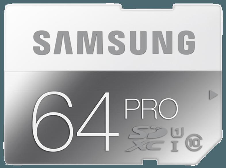 SAMSUNG 64 GB SDHC Speicherkarte Class 10 Pro MB-SG64D , Class 10, 64 GB, SAMSUNG, 64, GB, SDHC, Speicherkarte, Class, 10, Pro, MB-SG64D, Class, 10, 64, GB