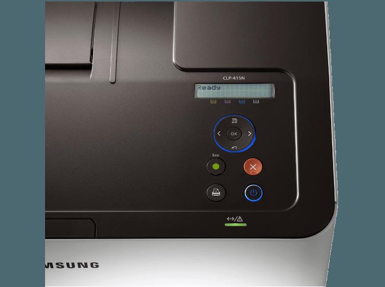 SAMSUNG CLP-415N elektrofotografisch mit Halbleiterlaser Laserdrucker  Netzwerkfähig, SAMSUNG, CLP-415N, elektrofotografisch, Halbleiterlaser, Laserdrucker, Netzwerkfähig