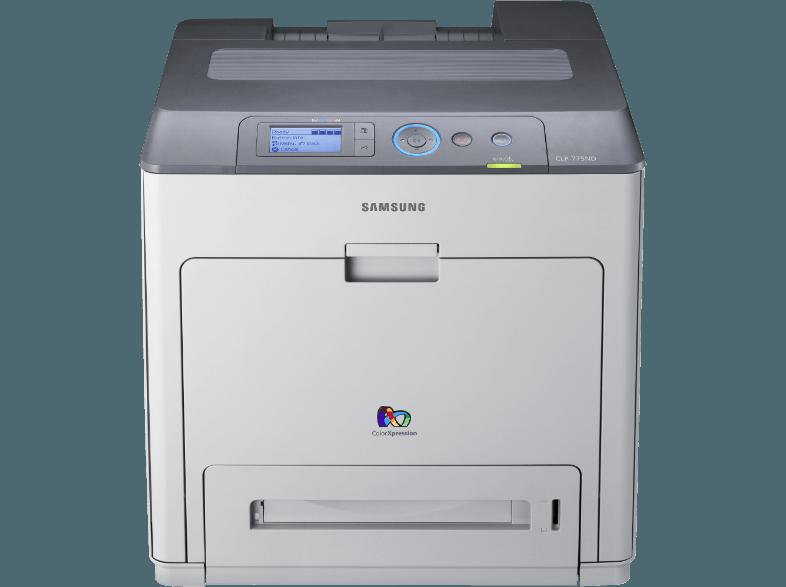 SAMSUNG CLP-775ND Elektrografie mit Halbleiterlaser Farblaserdrucker  Netzwerkfähig