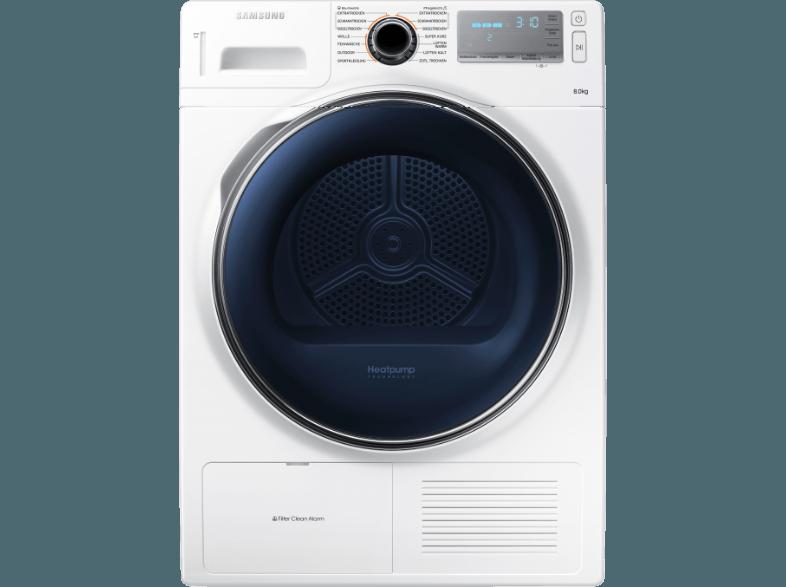 SAMSUNG DV80H8100HW/EG Kondensationstrockner mit Wärmepumpentechnologie (8 kg, A  )