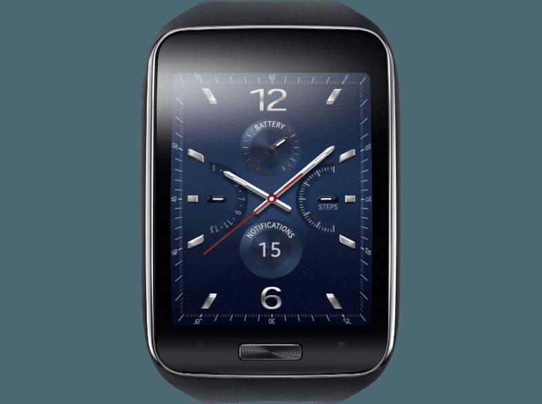 SAMSUNG Gear S SM-R 7500 ZKADBT Blau/Schwarz (Smart Watch), SAMSUNG, Gear, S, SM-R, 7500, ZKADBT, Blau/Schwarz, Smart, Watch,