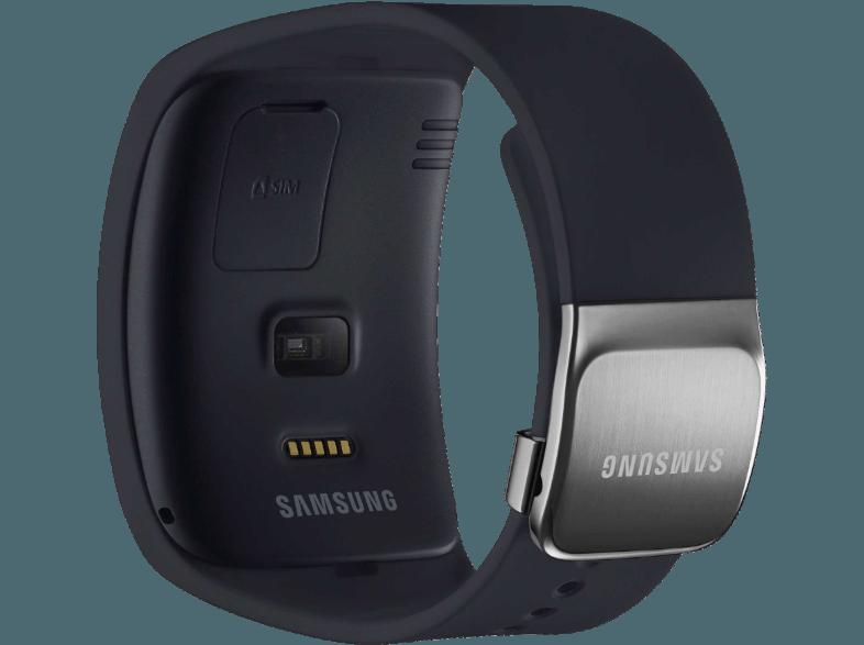 SAMSUNG Gear S SM-R 7500 ZKADBT Blau/Schwarz (Smart Watch)