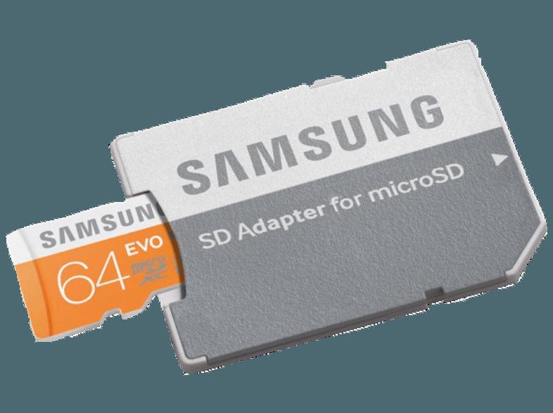 SAMSUNG MB-MP64DA-EU-26 MicroSDXCard   Adapter 64 GB, SAMSUNG, MB-MP64DA-EU-26, MicroSDXCard, , Adapter, 64, GB