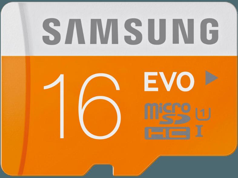 SAMSUNG microSDHC EVO   Adapter MB-MP16DA-EU microSDHC 16 GB