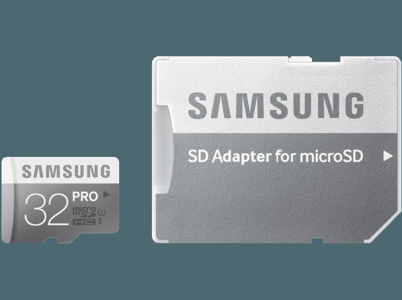 SAMSUNG microSDHC PRO   Adapter MB-MG32DA-EU Micro-SDHC 32 GB